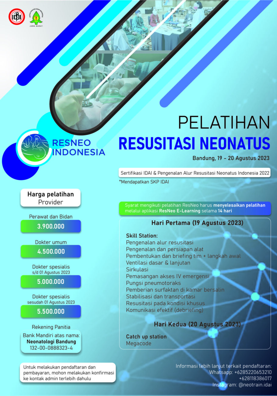 Pelatihan Resusitasi Neonatus - ResNeo ID